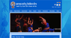 Desktop Screenshot of indianclassicaldance.net
